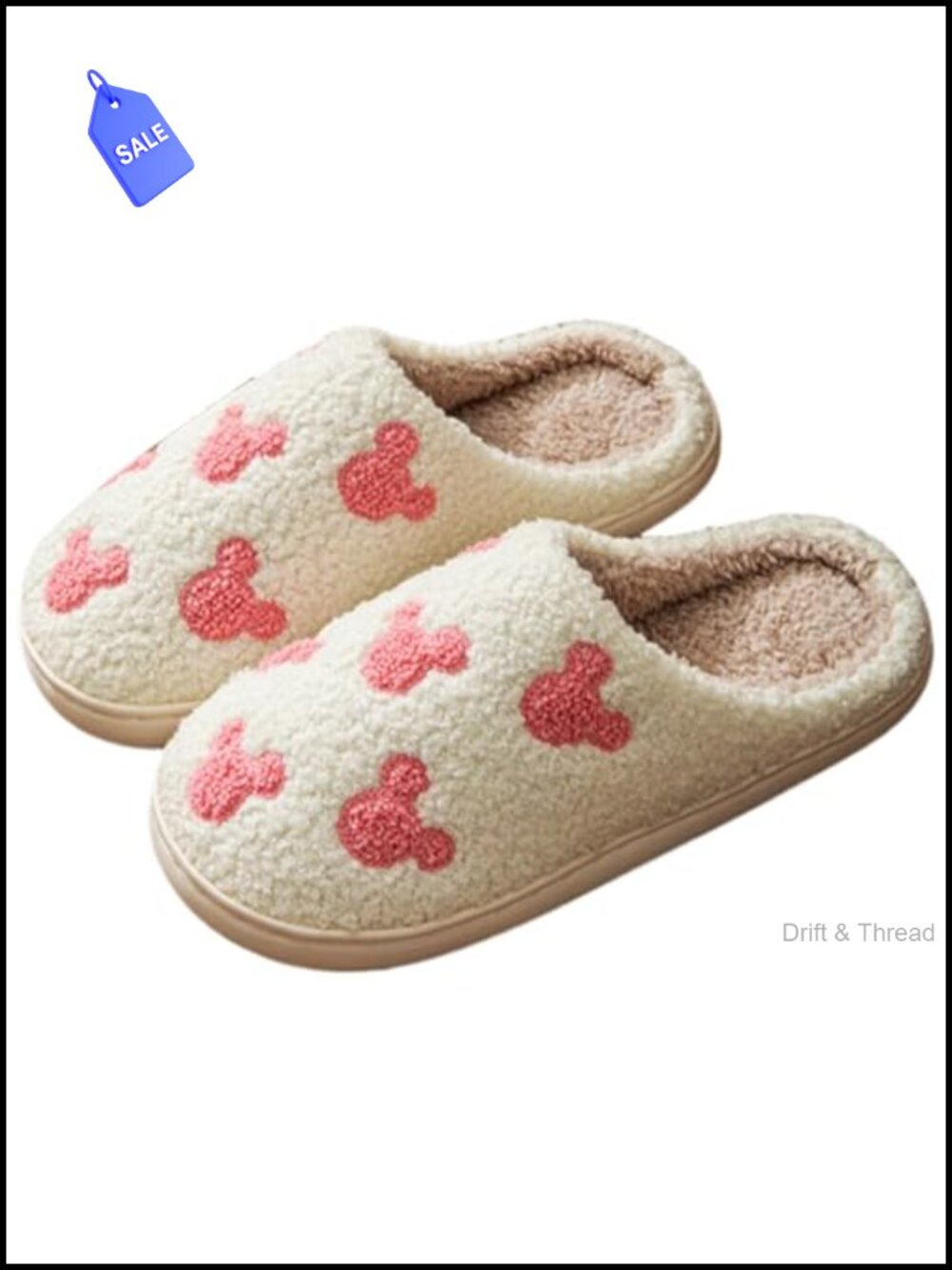 Plush Fuzzy Memory Foam Slippers Anti-Slip Indoor Outdoor House Shoes